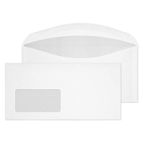 Enveloppe DL+ 11.4 x 22.9cm à fenêtre pour la gestion administrative du bureau