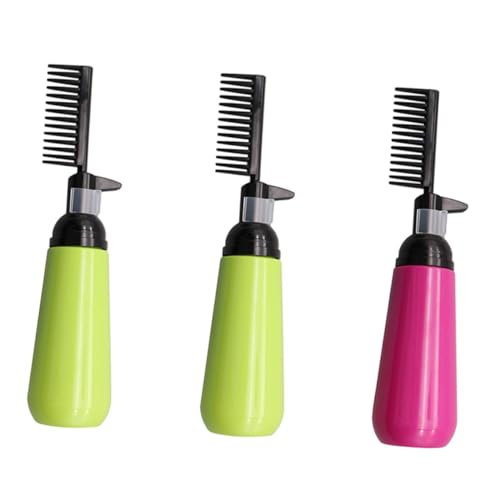 Ipetboom Hair Dye Comb Applicator Brush Applicator Hair Coloring Tool Easy Application Home Barbershop Use Random Color