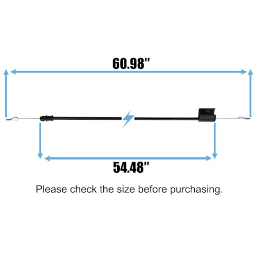 Cable de zona de motor 532156581 compatible con Weed Eater Roper y cortacésped AYP 4