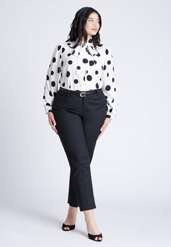 ELOQUII Kady Fit Double-Weave Pant2