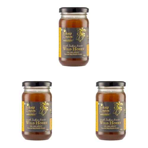 Image of Honey and Spice Pure Raw Wild Honey (250g) | Single Origin honey From the forests of South India With No Added Preservatives | 100% Raw and Pure | Unblended and Unpasteurized | Natural and Original | Unprocessed | No Added Sugar | FDA certified