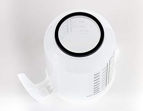 Foto von RoyalFay® Messkanne – 1L Messbecher aus robustem Kunststoff mit Liter- & Gramm-Skala – lebensmittelechte Messkannen aus Polypropylen für präzises Backen (1 x 1L)