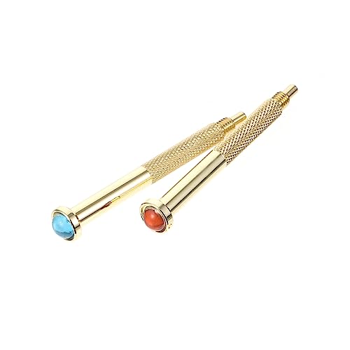 Mikinona Nail Drill Bits for Jewelry Nail Art Hand Drills Portable Random Color