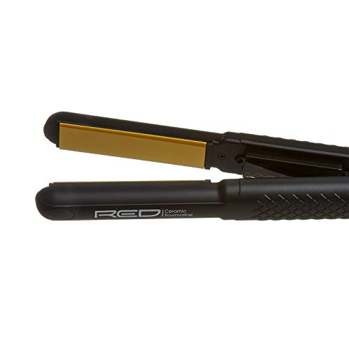 Plancha de Pelo Cerámica Roja Kiss Products 0.75 pulg miniatura 7
