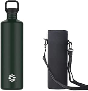 Gourde Acier Inoxydable Gohytal 720ml Avec Cachette Secrète - Compartiment Caché Pour Argent/Valeurs