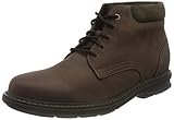 Innenmaterial: Synthetik Clarks Herren Halblange Stiefel Klassisch, Dark Brown Lea, 44.5 EU