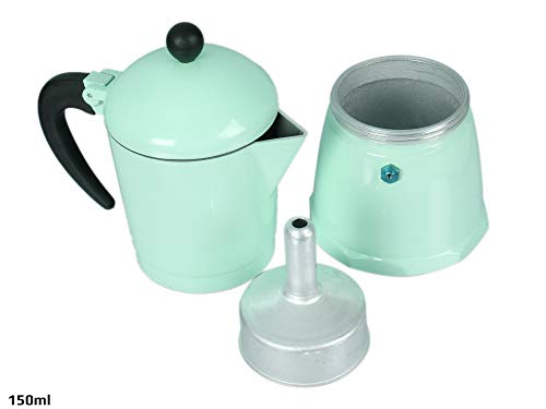 Image of 3dCreations Aluminium 3 Cups Aluminum Polished 150ml South Indian Filter Degree Kaapi Coffee Machine or Percolator Perculator Or Italian Espresso Or Decoction Coffee Maker Cup or Moka Mocha Maker