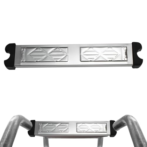 Placa resistente de acero inoxidable para escaleras de piscina integradas 8