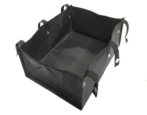 Under Seat Rollator Bag or Tote for Four Wheel Rollator, Rollator Walker Replacement Medical Basket, Rollator Basket & Accessory Organizer Storage Ipad, Books, Shopping and Essentials(1EA,Black)