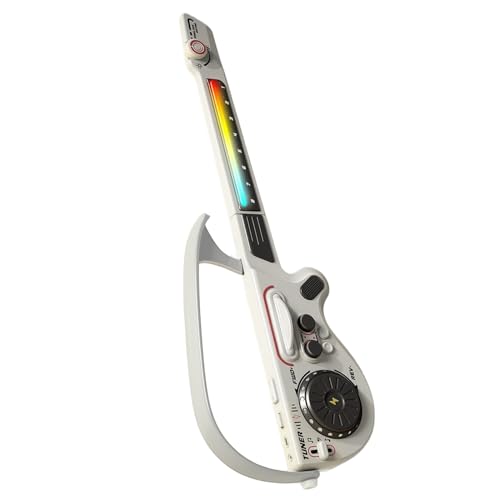 Guitarra eléctrica, instrumento de música plegable sin cuerdas – guitarra Karaoke recargable juguetes para niños, niñas, jóvenes, adolescentes, viajes, casa, escuela, cumpleaños, Navidad