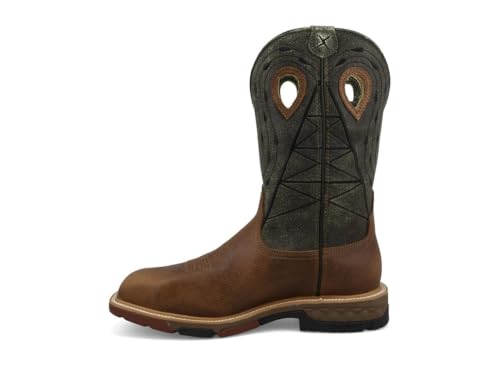 Image of Twisted X Men's12 Pull On Nano Composite Toe Waterproof Western Work Boot
