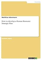 How to develop a Human Resource Strategic Plan 3656843295 Book Cover