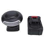 Pissente Autoheizung 12V Batterie-betriebene Heizlüfter 170W Tragbarer Scheibenenteiser mit 12000mAh Batterie für Fahrzeuge und den Innenbereich使用