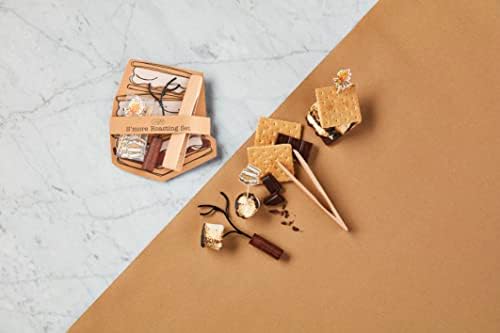 Mud Pie S'more Roasting Set, skewer 5 1/2" | tongs 5 1/2" | toothpick 3" image 4