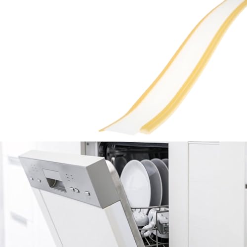 LT Easiyl 2 Stück Untere Türdichtung für Geschirrspüler 809006501 Kompatibel mit Frigidaire Kompatibel mit Electrolux
