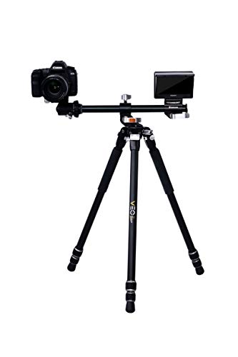 Image of Vanguard Tripod VEO 3+ 263AB I Tripod for Professional Camera I Aluminum Material I Maximum 15 Kg Load Capacity I 5.65 Feet Maximum Height I 360 Degree Ball Head I Carry Bag Included