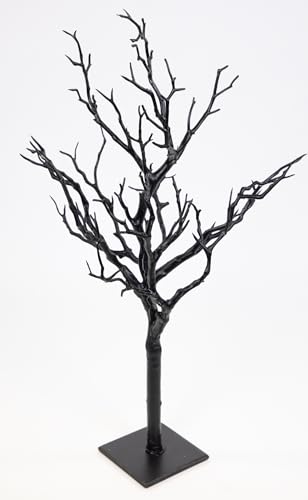 Dekoast/Dekozweig auf Metallfuß 45x24cm GA Kunstzweig Kunstast...