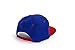 REINDEAR Superman Baseball Cap Hip-hop Snapback Hat (Blue-Red)