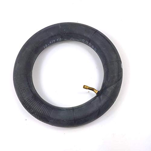 10 Zoll 10x2 / 2,50 Innenrohr mit gebogenem Ventil Für Kinderwagen Roller Balancing Hoverboard Dollies Schubkarren Rasenmäher