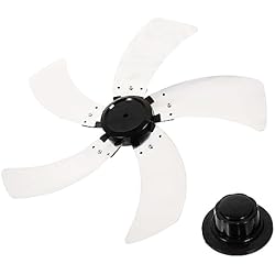 LIFKOME 5 Aspas De Ventilador De Piso Aleación De Aluminio Universal