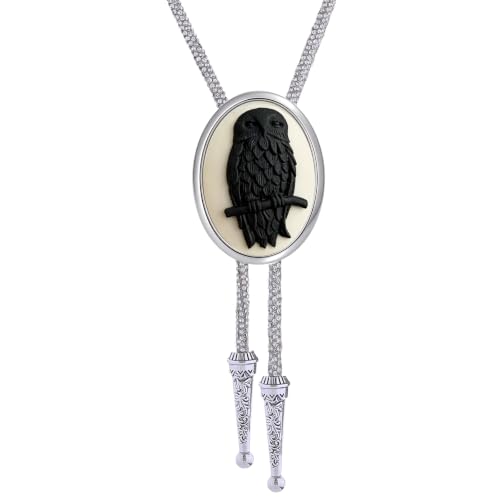 Image of Jeilwiy Bolo Tie for Men, Western Bolero Tie Cowboy Ties Native American Cowgirl Bolo Tie Accessories for Men Women