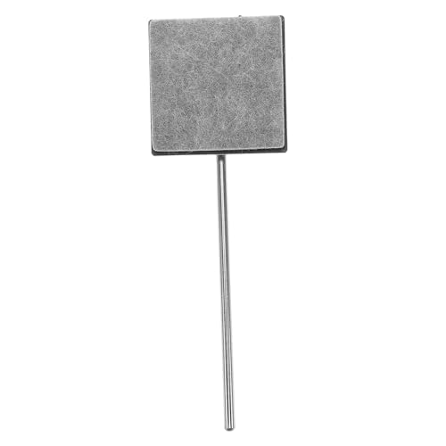 Accesorio para pedal de bombo con maza plana cuadrada de fieltro miniatura 1