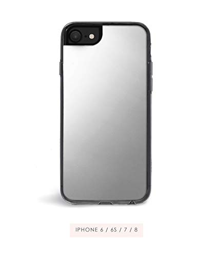 Zero Gravity Compatible with iPhone 6/6s/7/8 Silver Mirror Phone Case - Mirror Plated