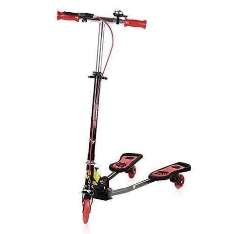 MESUCA Ferrari Foldable Frog Scooter Black FXK22