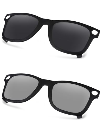 Clip solaire polarisé pour Ray-Ban Meta Wayfarer afin d'éviter l'éblouissement