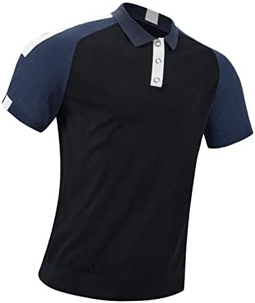 ALTAIREGA Pure-Cotton Mens-Polo-Shirts Knit-Golf-Tops Summer-Casual-Pullover - Short Sleeve Polo Slim Fit Soft Tee 1 ALTAIREGA Pure-Cotton Mens-Polo-Shirts Knit-Golf-Tops Summer-Casual-Pullover - Short Sleeve Polo Slim Fit Soft Tee