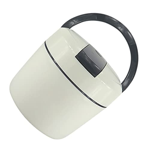 Cabilock Lunch Box Riscaldato Per Insalata Contenitore Portatile Per Alimenti A Doppio Con Scaldavivande Perfetto Per Impiegati Scuola E Attività All'aperto