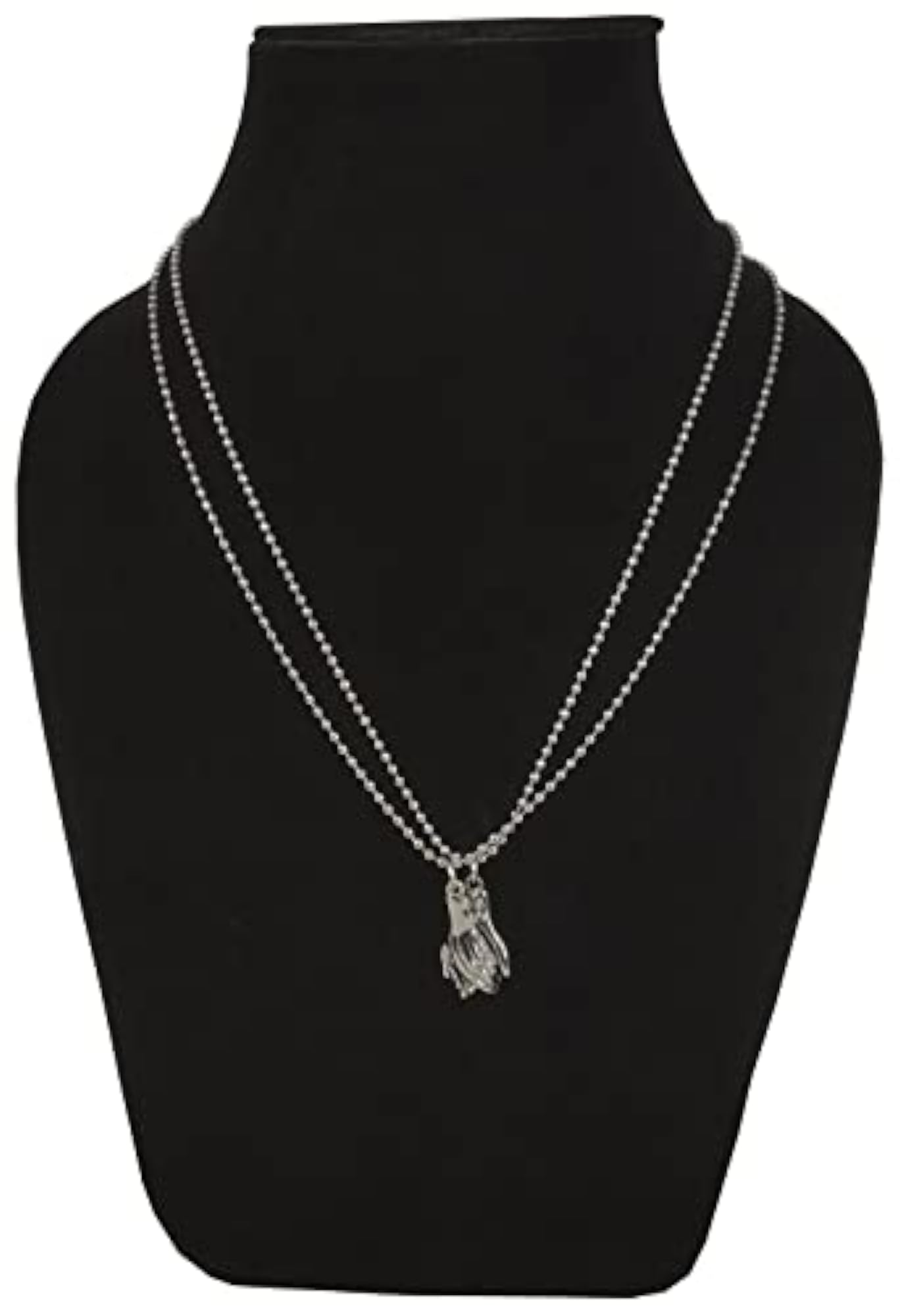 Stainless Steel I Love You Magnetic Pendant Set