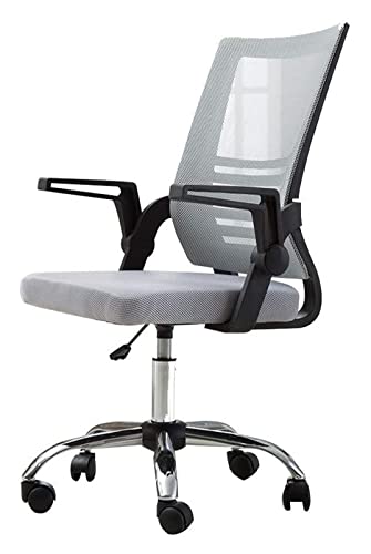 Chaise d'ordinateur ergonomique LiChA grise réglable pour bureau