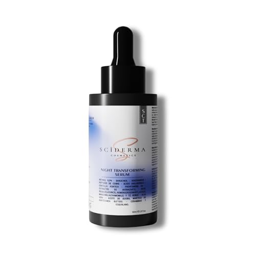 SERUM RETINOL Puro Para la Cara - RETINOL 0.3% | SERUM Facial 60ml | Acido Hialuronico, Bakuchiol, Niacinamida Pura, Peptidos Faciales, Centella Asiatica, Aceite Jojoba, B5 | Antiedad y Antimanchas.