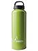 LAKEN Classic Water Bottle Wide Mouth Screw Cap with Loop - 25oz, Apple Green