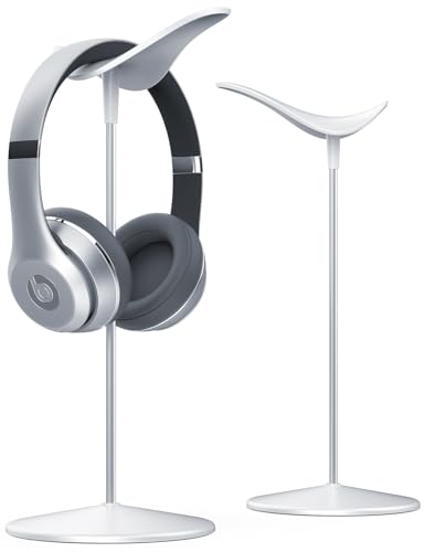 Lamicall Headphone Stand, Desktop Headset Holder - Desk Earphone Stand, for All Headsets Such as Airpods Max, HyperX Gaming Headphones, Beats/Sennheiser Music Headphones