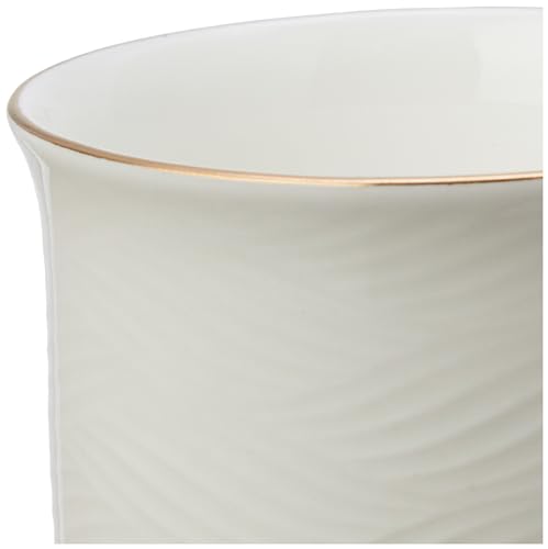 Image of Clay Craft Fine Ceramic Bistro Super Premium Gold line Tea Cups Set of 6-110 Ml Each, Mugs for Coffee, Mug Set, Tea Set, Perfect for Home and Office Ideal for Gifting