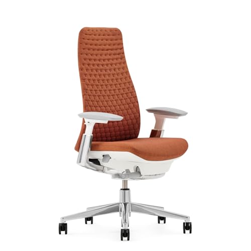 Haworth Fern Ergonomic Office Chair in Ember Digital Knit