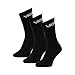 Price comparison product image Vans Men's Crew (Us 9-13, 3-Pack) Socks, Black 2, One Size (EU 42-47)