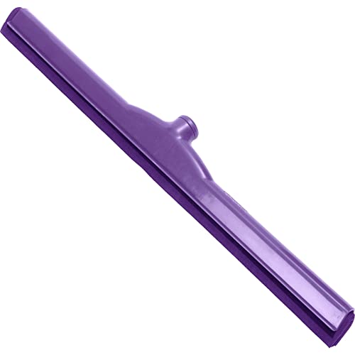 Image of SPARTA 4156868 Plastic Double Foam Squeegee, Commercial Squeegee With Durable Contruction For Cleaning, Commercial, Residential, 24 Inches, Purple