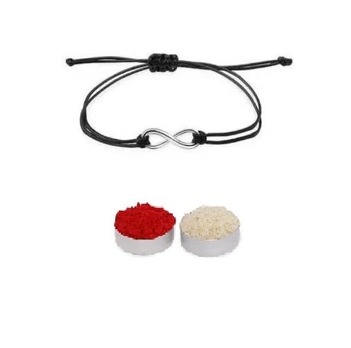 El Regalo 1PC Minimalist Infinity Rakhi for Brother- Simple Infinity Rakhi with Roli Chawal, Rakhi Message Card in Rakhi Gift box for Brother (Gold) (B0CF9RKDYJ) Amazon Price History, Amazon Price Tracker