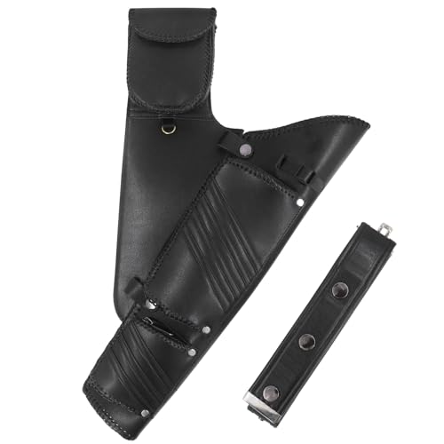 oubert Archery Hip Quiver for Arrows Leather Arrow Holder