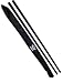 Foam Padded Training Bo Staff with Free Armory Carry Bag Case (Black/Pair, 4 ft.)