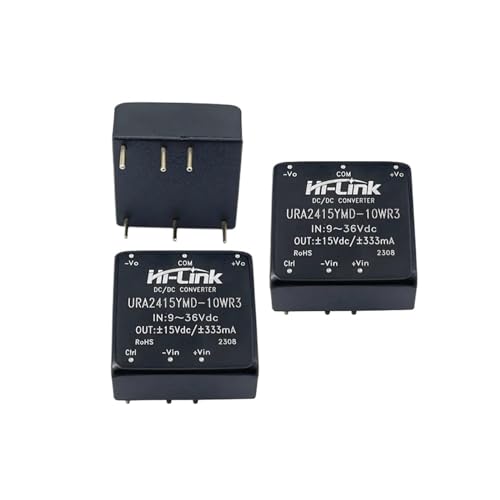 Double sortie convertisseur isolé URA2415YMD-10WR3 DC-DC ±15V stable - 7
