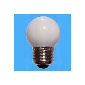 旭光 ボール球 G40 110V10W 全光束:55lm 口金:E17 ホワイト G40 E17 110V-10W_100set