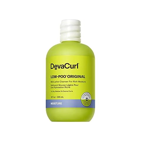 DevaCurl Low-Poo Original Mild Lather Cleanser for Rich Moisture, 12 fl. oz. Cover
