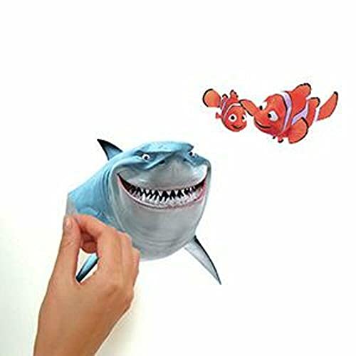 Stickers repositionnables Le Monde de Nemo Disney pour décoration murale