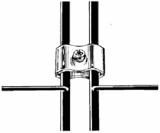 Gridwall Joining Clips Connectors for Grid Panels - Black Color - Box of 25 Pcs. by The Competitive Store