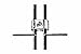 Gridwall Joining Clips Connectors for Grid Panels - White Color - Box of 25 Pcs.