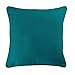 douceur d'intérieur 1605739 Panama Housse de Coussin Coton Bleu 40 x 40 cm